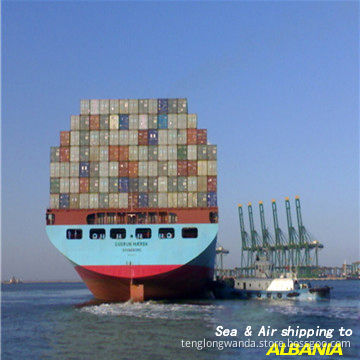 Ocean freight rates to Durres of Albania from Hongkong, Xiamen